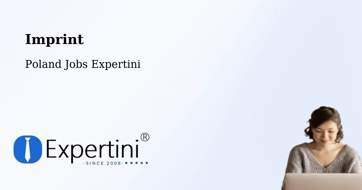 Imprint – Wejherowo - Poland Jobs Expertini